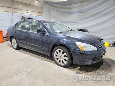 Czwarte zdjęcie samochodu z boku: 2007 HONDA ACCORD EX VIN:1HGCM66587A090222 - miniatura