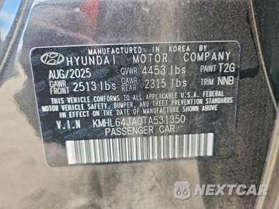 Zdjęcie 12 z 12 samochodu: 2026 HYUNDAI SONATA SEL SPORT VIN:KMHL64JA0TA531350 - miniatura