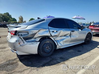 Trzecie zdjęcie samochodu z tyłu: 2021 TOYOTA CAMRY SE NIGHTSHADE VIN:4T1G11AK8MU446182 - miniatura