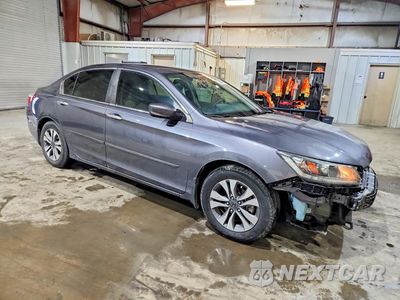 Czwarte zdjęcie samochodu z boku: 2013 HONDA ACCORD LX VIN:1HGCR2F36DA158568 - miniatura