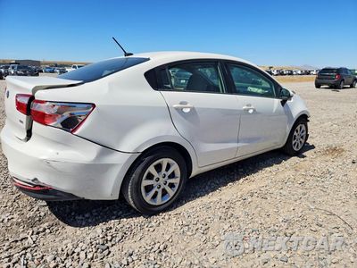 Trzecie zdjęcie samochodu z tyłu: 2016 KIA RIO LX VIN:KNADM4A36G6559711 - miniatura