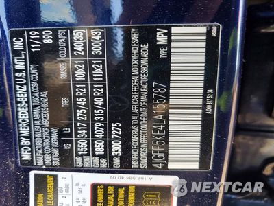 Zdjęcie 13 z 13 samochodu: 2020 MERCEDES-BENZ GLS 450 4MATIC VIN:4JGFF5KE4LA155787 - miniatura