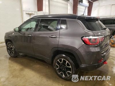 Drugie zdjęcie samochodu z przodu: 2019 JEEP COMPASS TRAILHAWK VIN:3C4NJDDBXKT668836 - miniatura