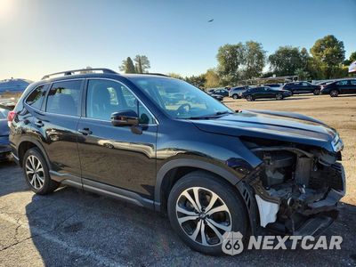 Czwarte zdjęcie samochodu z boku: 2021 SUBARU FORESTER LIMITED VIN:JF2SKASC0MH457500 - miniatura