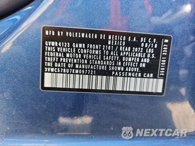 Zdjęcie 12 z 12 samochodu: 2019 VOLKSWAGEN JETTA S VIN:3VWC57BU7KM097721 - miniatura