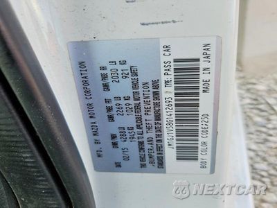 Zdjęcie 12 z 12 samochodu: 2016 MAZDA 6 TOURING VIN:JM1GJ1V58G1412693 - miniatura