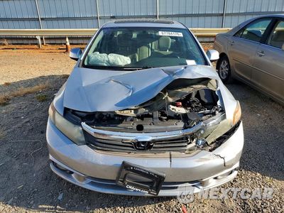 Piąte zdjęcie samochodu w środku: 2012 HONDA CIVIC EXL VIN:2HGFB2F94CH308618 - miniatura