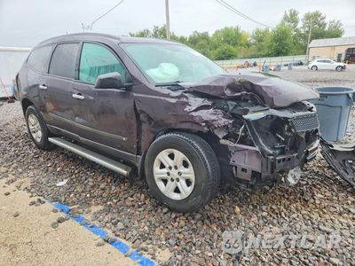 Czwarte zdjęcie samochodu z boku: 2010 CHEVROLET TRAVERSE LS VIN:1GNLREED6AS128056 - miniatura