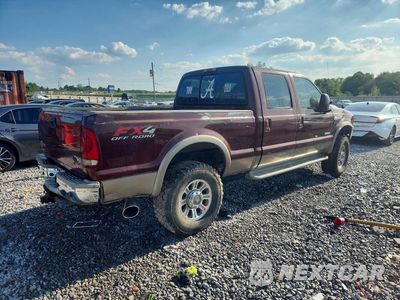 Trzecie zdjęcie samochodu z tyłu: 2005 FORD F350 SRW SUPER DUTY VIN:1FTWW31P55EB38522 - miniatura