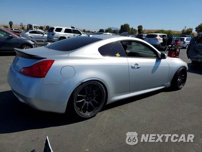 Trzecie zdjęcie samochodu z tyłu: 2008 INFINITI G37 BASE VIN:JNKCV64E58M123366 - miniatura