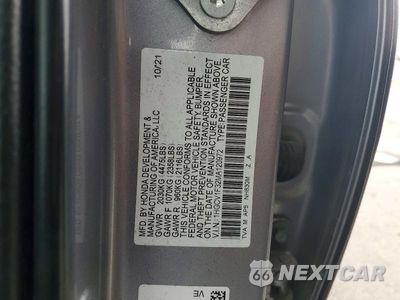 Zdjęcie 12 z 12 samochodu: 2021 HONDA ACCORD SPORT VIN:1HGCV1F32MA120972 - miniatura