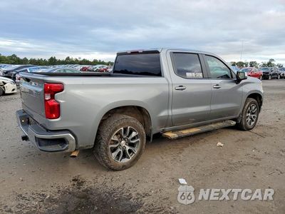 Trzecie zdjęcie samochodu z tyłu: 2024 CHEVROLET SILVERADO K1500 LT VIN:1GCPDDEK8RZ334693 - miniatura