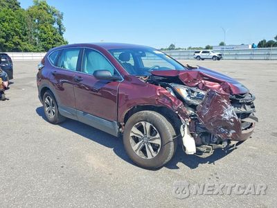 Czwarte zdjęcie samochodu z boku: 2019 HONDA CR-V LX VIN:2HKRW6H34KH219119 - miniatura