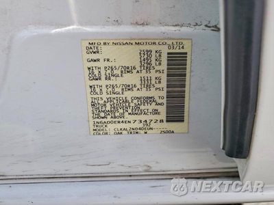 Zdjęcie 12 z 12 samochodu: 2014 NISSAN FRONTIER SV VIN:1N6AD0ER4EN734728 - miniatura