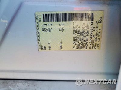 Zdjęcie 12 z 12 samochodu: 2012 NISSAN ALTIMA 2.5 VIN:1N4AL2AP7CN566494 - miniatura