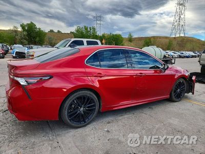 Trzecie zdjęcie samochodu z tyłu: 2022 TOYOTA CAMRY XSE VIN:4T1K61BK0NU048668 - miniatura