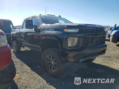 Czwarte zdjęcie samochodu z boku: 2020 CHEVROLET SILVERADO K2500 HEAVY DUTY LT VIN:1GC4YNEY2LF217430 - miniatura