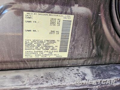 Zdjęcie 12 z 12 samochodu: 2013 NISSAN ALTIMA 2.5 VIN:1N4AL3AP9DC261596 - miniatura