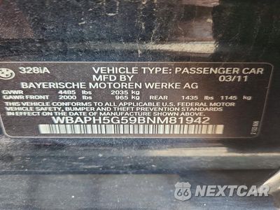 Zdjęcie 12 z 12 samochodu: 2011 BMW 328 I SULEV VIN:WBAPH5G59BNM81942 - miniatura
