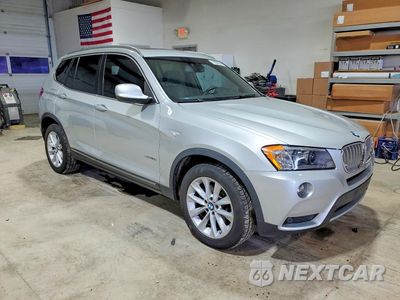 Czwarte zdjęcie samochodu z boku: 2013 BMW X3 XDRIVE28I VIN:5UXWX9C56D0A26000 - miniatura