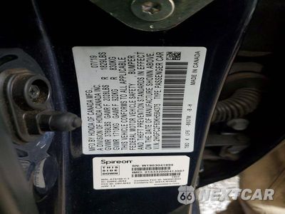 Zdjęcie 13 z 13 samochodu: 2019 HONDA CIVIC LX VIN:2HGFC2F60KH584375 - miniatura