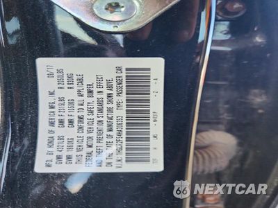 Zdjęcie 12 z 12 samochodu: 2017 HONDA ACCORD SPORT VIN:1HGCR2F54HA306353 - miniatura