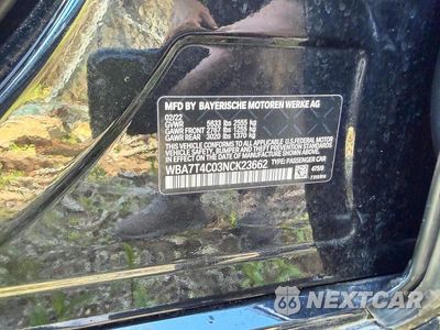 Zdjęcie 10 z 14 samochodu: 2022 BMW 7ER XI VIN:WBA7T4C03NCK23662 - miniatura