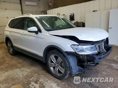 Czwarte zdjęcie samochodu z boku: 2021 VOLKSWAGEN TIGUAN SE VIN:3VV2B7AX9MM132458 - miniatura