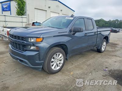 2021 CHEVROLET SILVERADO C1500 CUSTOM 1GCRWBEK6MZ333123 - główne zdjęcie licytacji z USA - miniatura