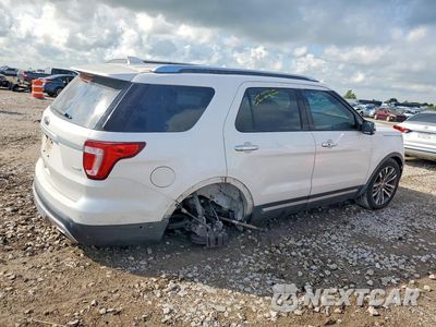 Trzecie zdjęcie samochodu z tyłu: 2016 FORD EXPLORER PLATINUM VIN:1FM5K8HT4GGD01915 - miniatura