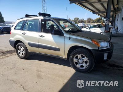 Czwarte zdjęcie samochodu z boku: 2001 TOYOTA RAV4 BASE VIN:JTEGH20V010039571 - miniatura