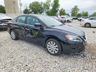 Czwarte zdjęcie samochodu z boku: 2017 NISSAN SENTRA SV VIN:3N1AB7AP9HL711250 - miniatura