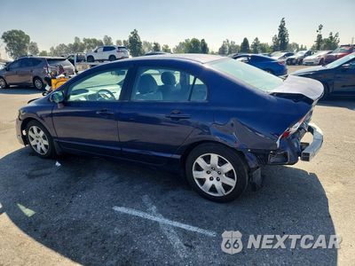 Drugie zdjęcie samochodu z przodu: 2011 HONDA CIVIC LX VIN:2HGFA1F55BH510960 - miniatura