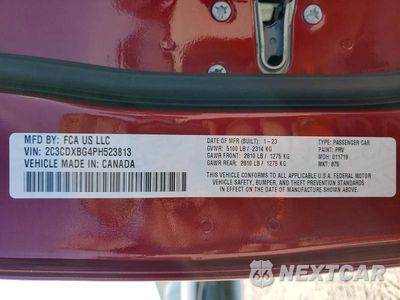 Zdjęcie 13 z 13 samochodu: 2023 DODGE CHARGER SXT VIN:2C3CDXBG4PH523813 - miniatura