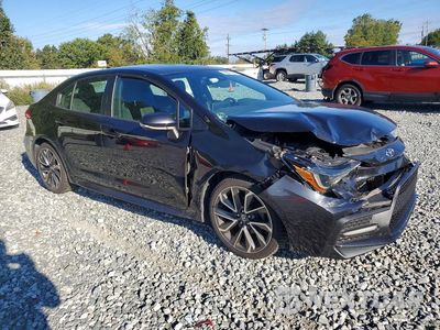 Czwarte zdjęcie samochodu z boku: 2020 TOYOTA COROLLA SE VIN:5YFS4RCE6LP055748 - miniatura