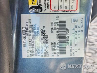 Zdjęcie 12 z 12 samochodu: 2012 FORD FUSION SE VIN:3FAHP0HG5CR234497 - miniatura