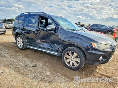 Czwarte zdjęcie samochodu z boku: 2012 MITSUBISHI OUTLANDER SE VIN:JA4AS3AW0CU014510 - miniatura