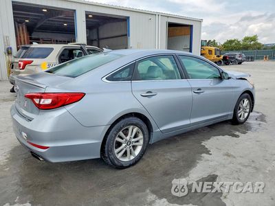 Trzecie zdjęcie samochodu z tyłu: 2017 HYUNDAI SONATA SE VIN:5NPE24AF1HH564071 - miniatura