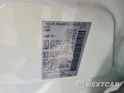 Zdjęcie 13 z 13 samochodu: 2023 NISSAN PATHFINDER SL VIN:5N1DR3CC5PC231754 - miniatura