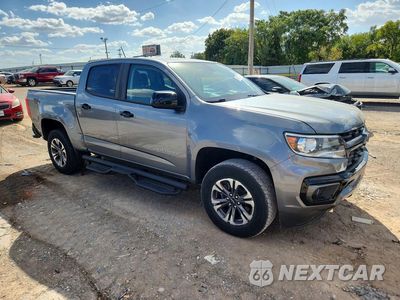 Czwarte zdjęcie samochodu z boku: 2021 CHEVROLET COLORADO Z71 VIN:1GCGTDEN2M1282367 - miniatura