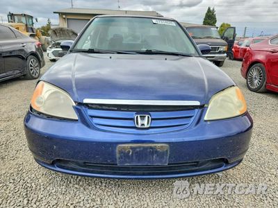 Piąte zdjęcie samochodu w środku: 2003 HONDA CIVIC EX VIN:2HGES267X3H547343 - miniatura