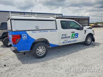 Trzecie zdjęcie samochodu z tyłu: 2024 FORD F150 XL VIN:1FTEX1K59RKE89905 - miniatura