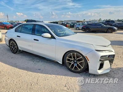 Czwarte zdjęcie samochodu z boku: 2025 BMW 740 XI VIN:WBA33EH05SCU74076 - miniatura