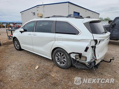 Drugie zdjęcie samochodu z przodu: 2022 TOYOTA SIENNA XLE VIN:5TDJRKEC6NS090025 - miniatura