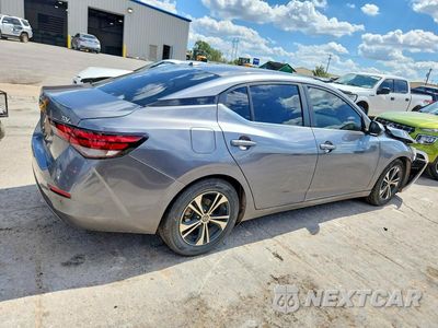 Trzecie zdjęcie samochodu z tyłu: 2022 NISSAN SENTRA SV VIN:3N1AB8CV3NY242981 - miniatura