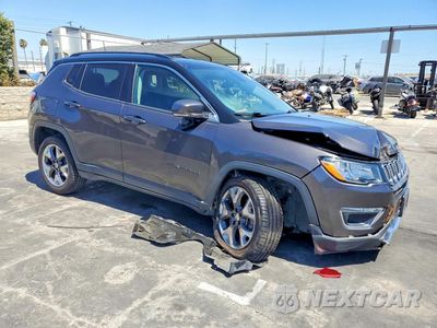 Czwarte zdjęcie samochodu z boku: 2020 JEEP COMPASS LIMITED VIN:3C4NJCCB0LT140462 - miniatura