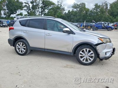 Czwarte zdjęcie samochodu z boku: 2014 TOYOTA RAV4 LIMITED VIN:2T3YFREV3EW126964 - miniatura