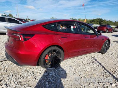 Trzecie zdjęcie samochodu z tyłu: 2025 TESLA MODEL 3 VIN:5YJ3E1ET8SF005703 - miniatura