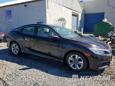 Czwarte zdjęcie samochodu z boku: 2018 HONDA CIVIC LX VIN:19XFC2F53JE207653 - miniatura