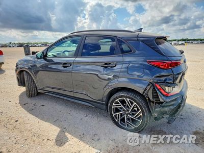 Drugie zdjęcie samochodu z przodu: 2022 HYUNDAI KONA N LINE VIN:KM8K33A35NU889173 - miniatura